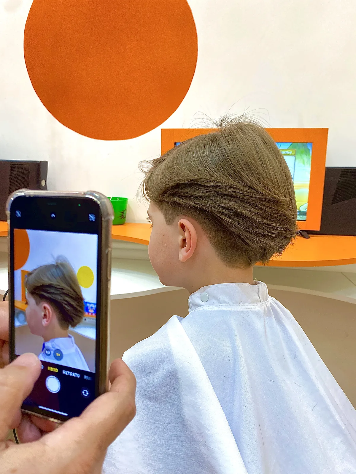 Corte masculino infantil